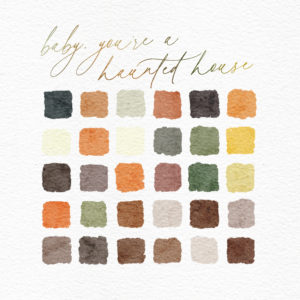 Baby, You're a Haunted House - Procreate Color Palette